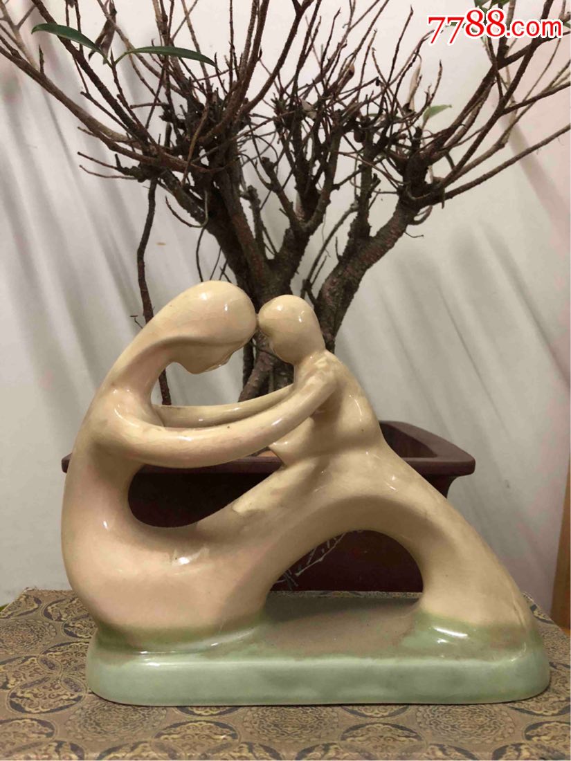 母与子(造型)摆件_雕塑瓷/瓷雕_几十年【7788收藏__收藏热线】