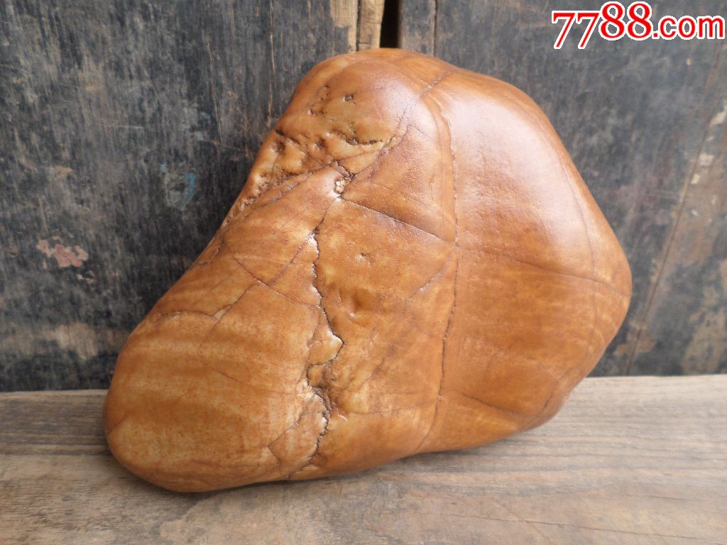 红水河观赏奇石天然水冲原石大化大湾鸳鸯绿彩陶石人物造型图案石