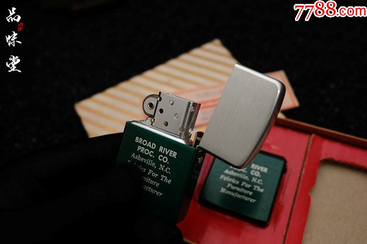 品味堂烧机馆1940年美国产park派克卷尺机煤油古董打火机翻盖防风全新