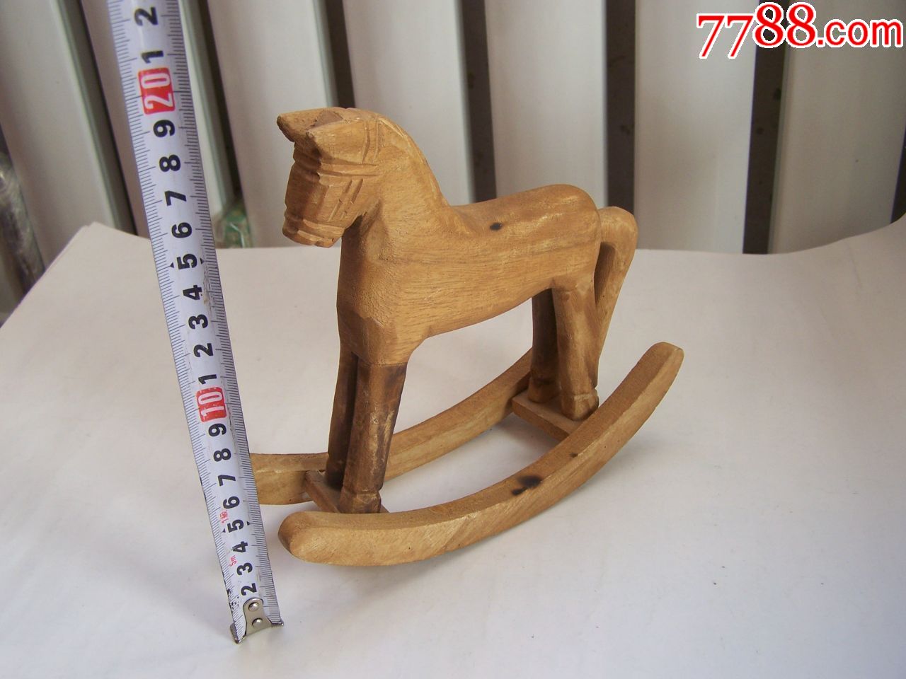 老手工,木质木马玩具,完好点图可放大