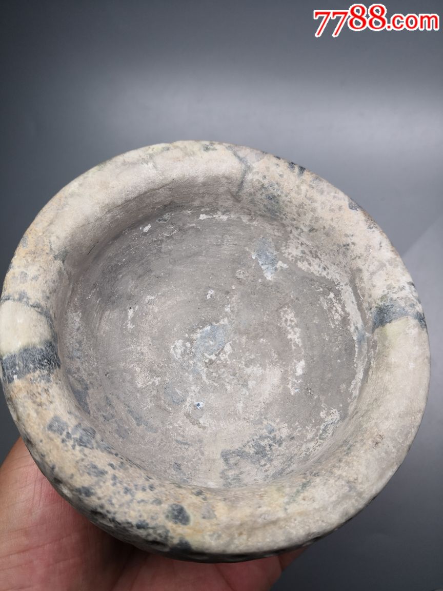 地方玉碗石头碗_其他奇石/岩石_产地图片_收藏价值_7788奇石收藏