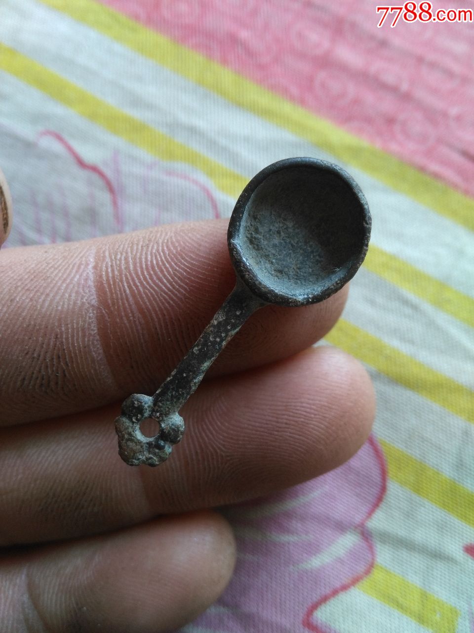 宋代青铜小勺挂件