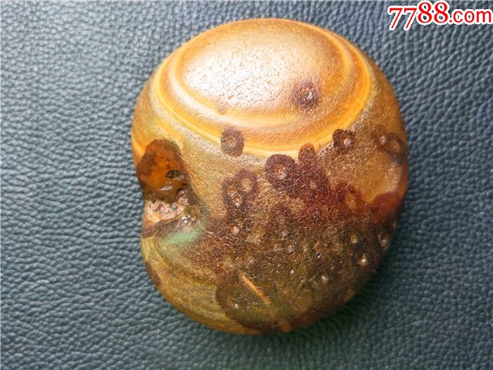 純天然水衝瑪瑙籽料原石精品瑪瑙原石7.3cm