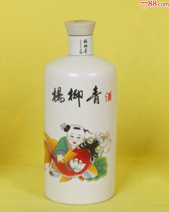 天津杨柳青年画酒瓶