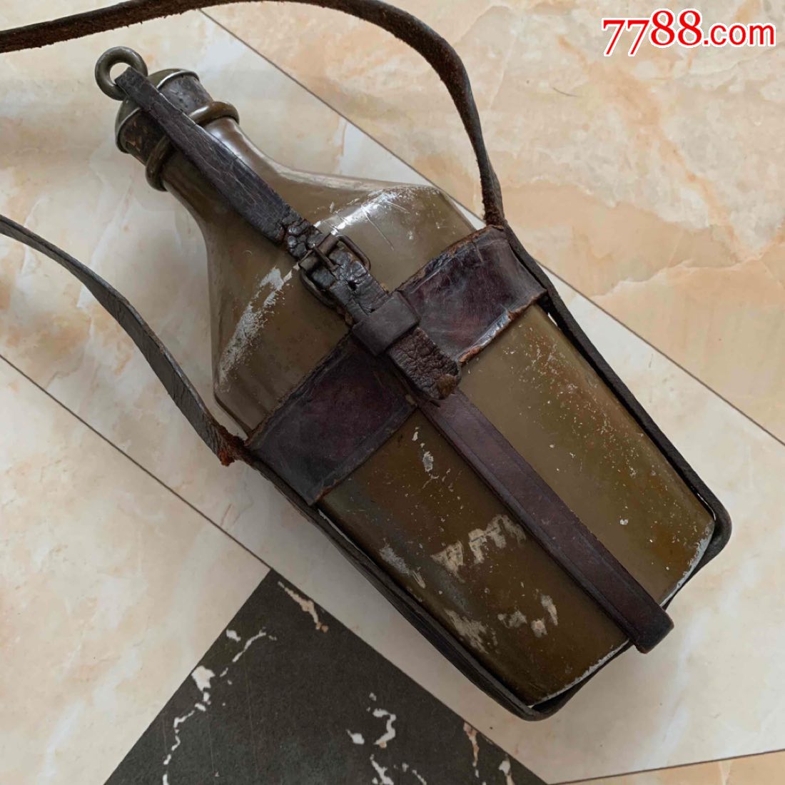 二战原品抗战收藏日军明治*用水壶_价格550元【伟琪军品收藏】_第1张