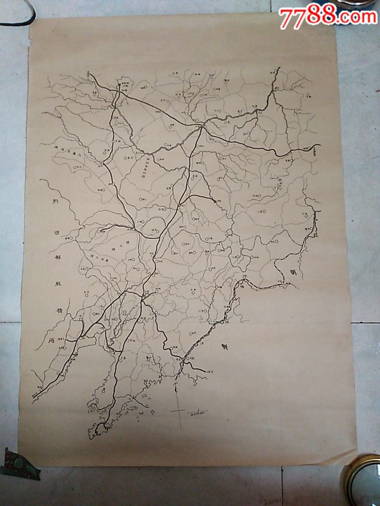 民国满洲时期东北铁道及铁路沿线图