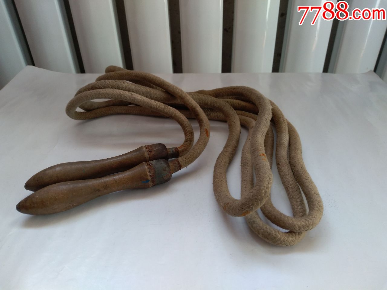 六十年代老款跳绳少见点图可放大