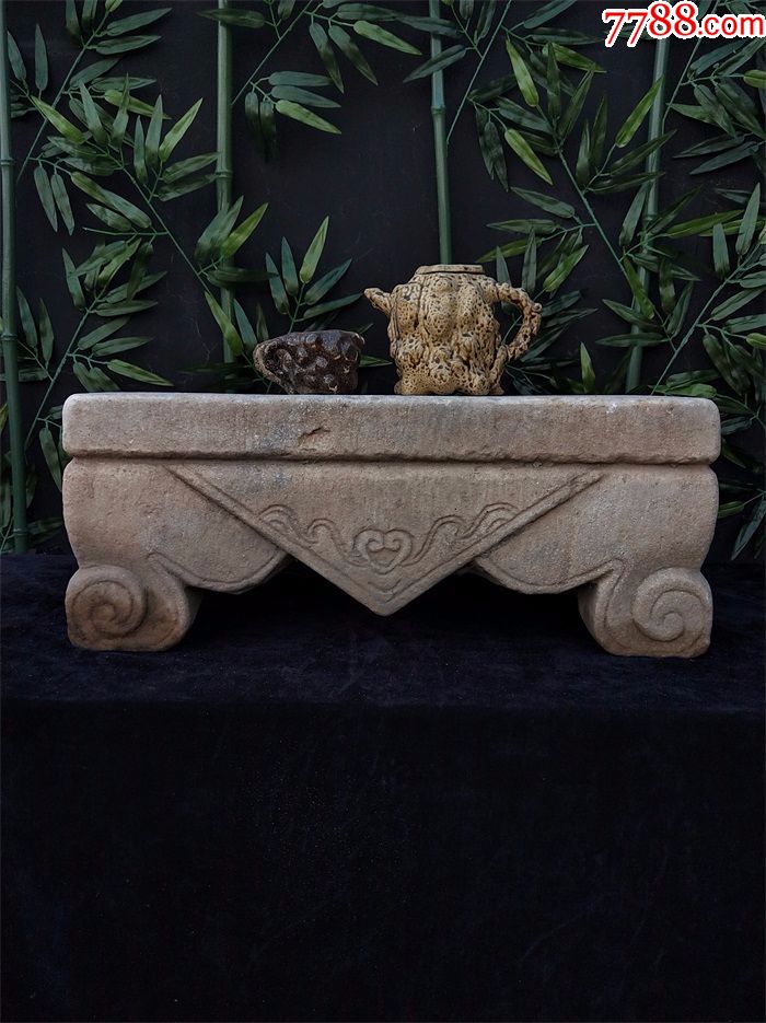 汉白玉石桌茶台案桌-价格:2500元-se65407965-其他