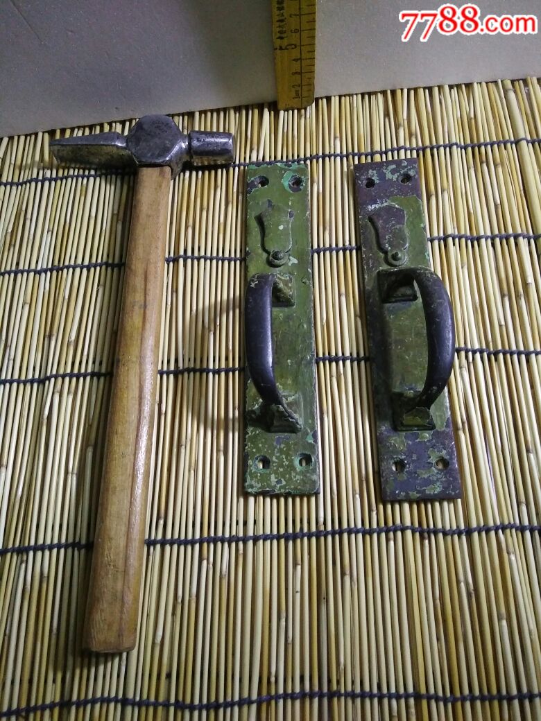 早期中东铁路老房子门把手一对-价格:58.0000元-se65444797-其他收藏