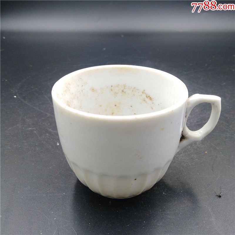 民国素面老茶杯水杯酒杯老瓷器古瓷器老物件