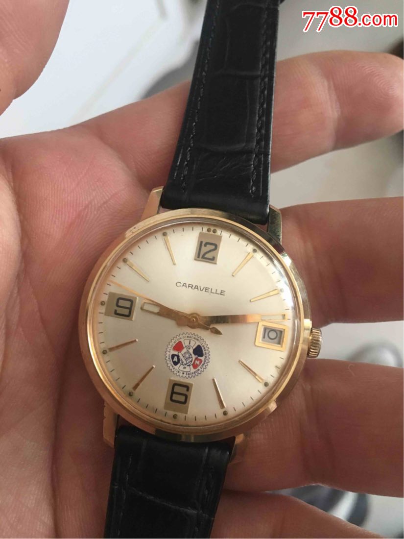 瑞士名表卡拉维里包金手卷男款