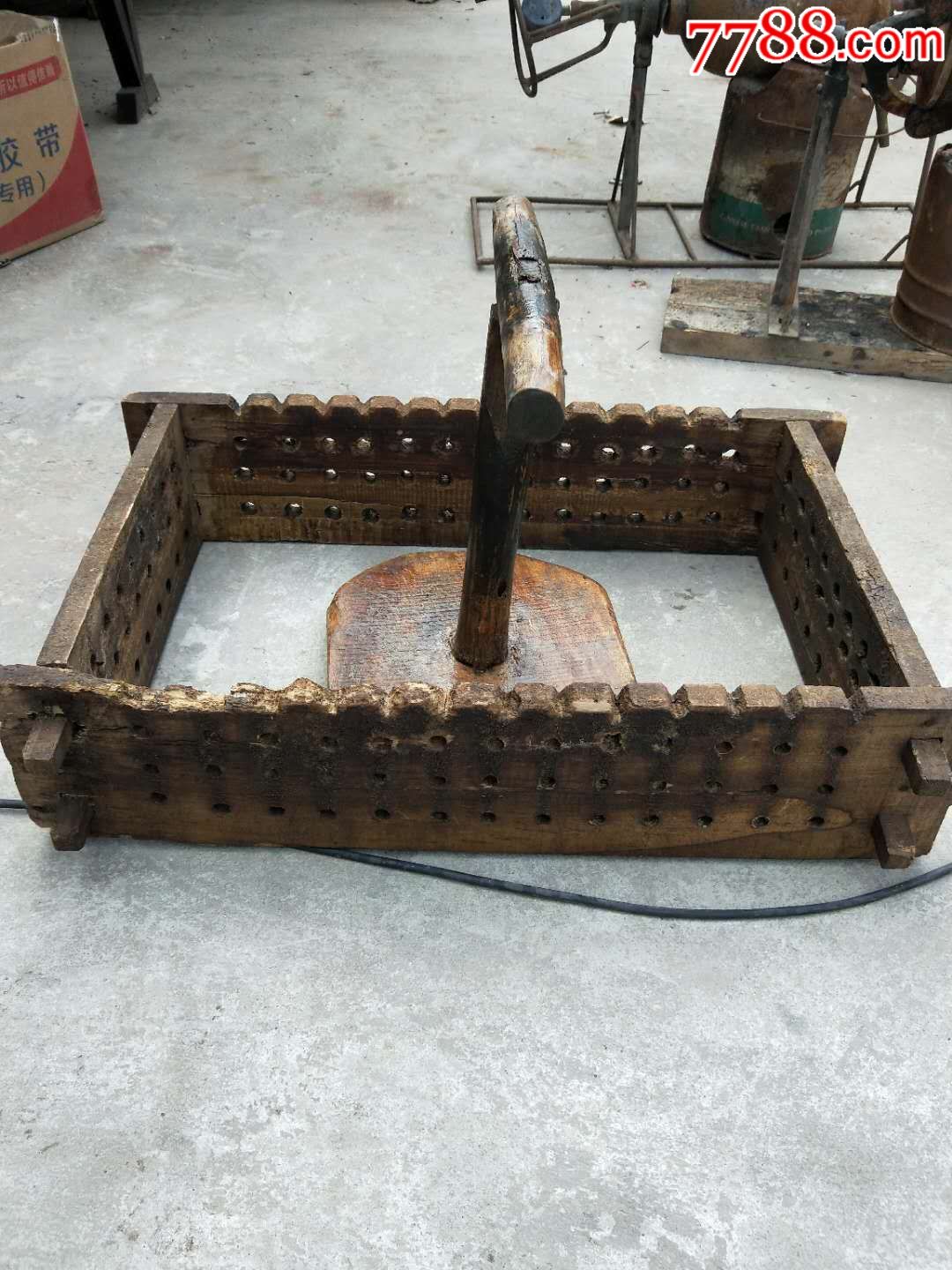 压豆腐工具一套完整品相好!