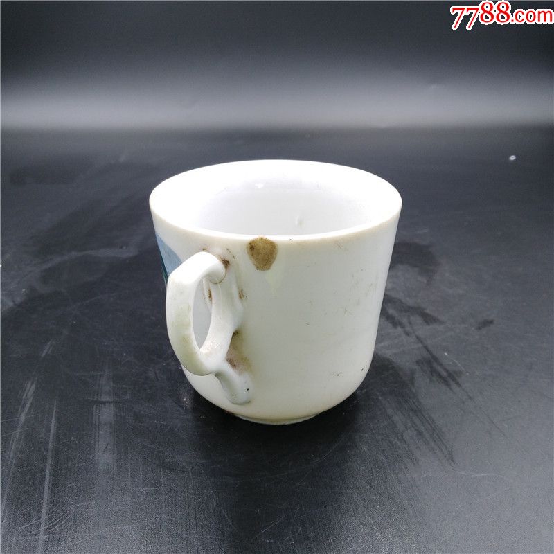 民国老杯子樱桃图杯子茶杯水杯民国·老瓷器收藏老货老物