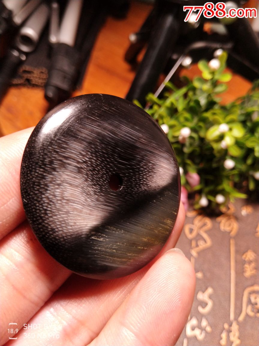 黑驴蹄子驴蹄子平安扣平安牌配饰吊坠车挂