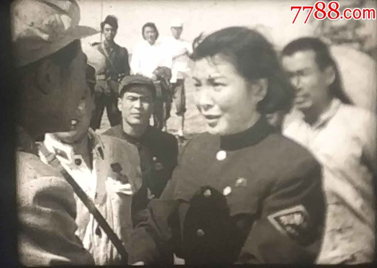 老电影16mm黑白电影拷贝十二次列车