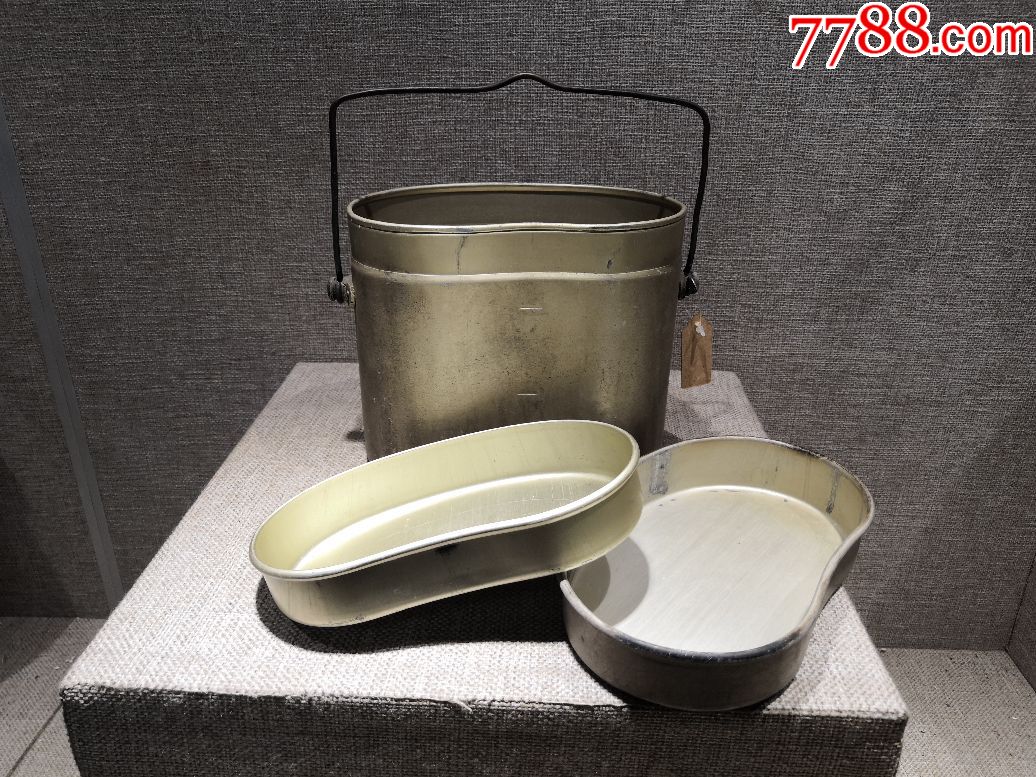二战收藏抗战时期日军使用的饭盒无标原品适用爱国教育展出-价格:180.