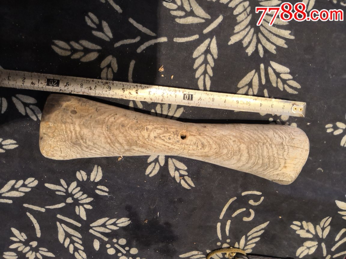 老木制缠线板子线梭子