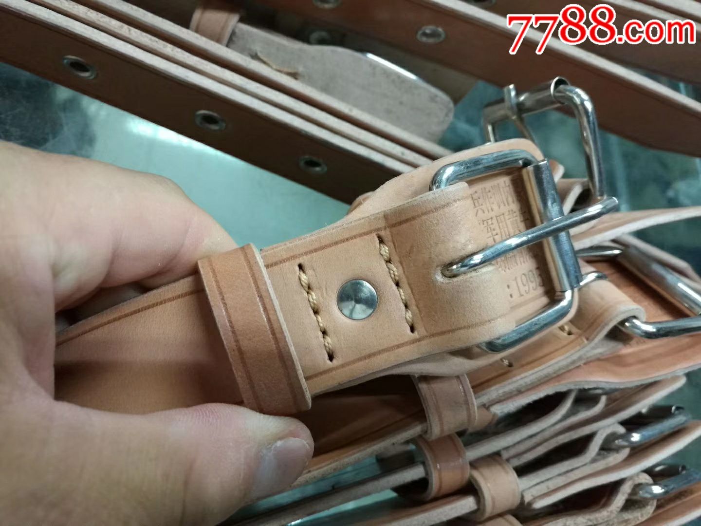 退役装甲兵真牛皮腰带