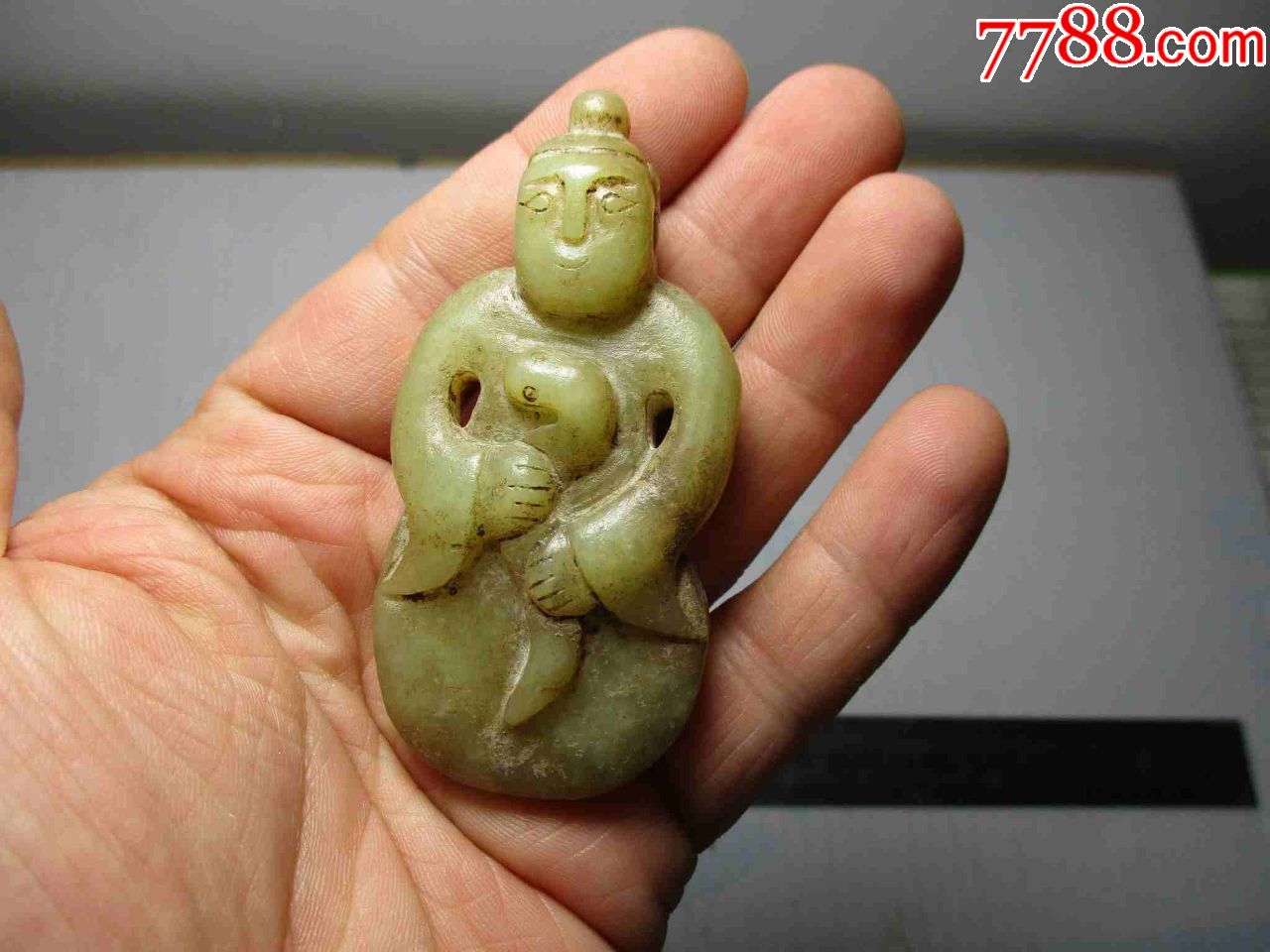 以前收到的辽玉人