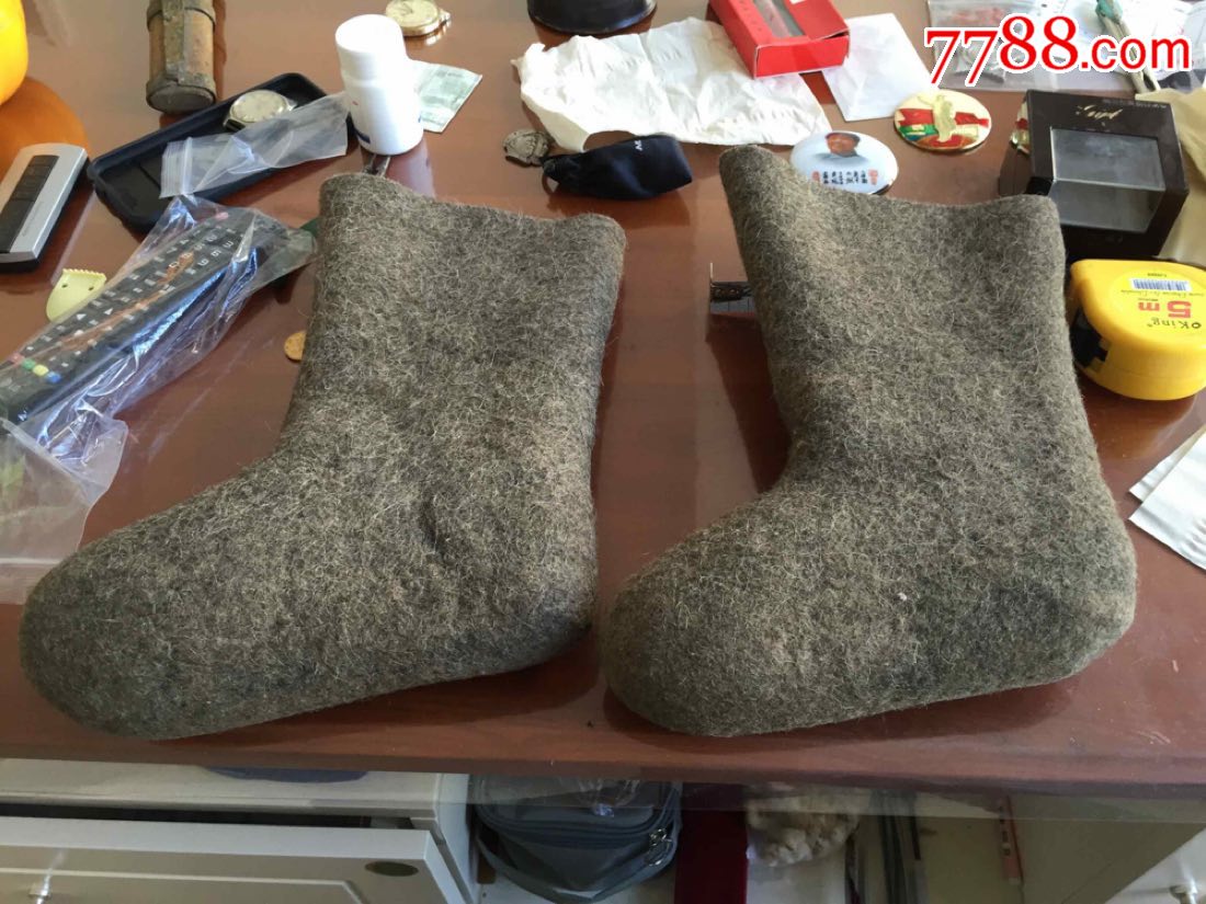苏联儿童毛毡鞋