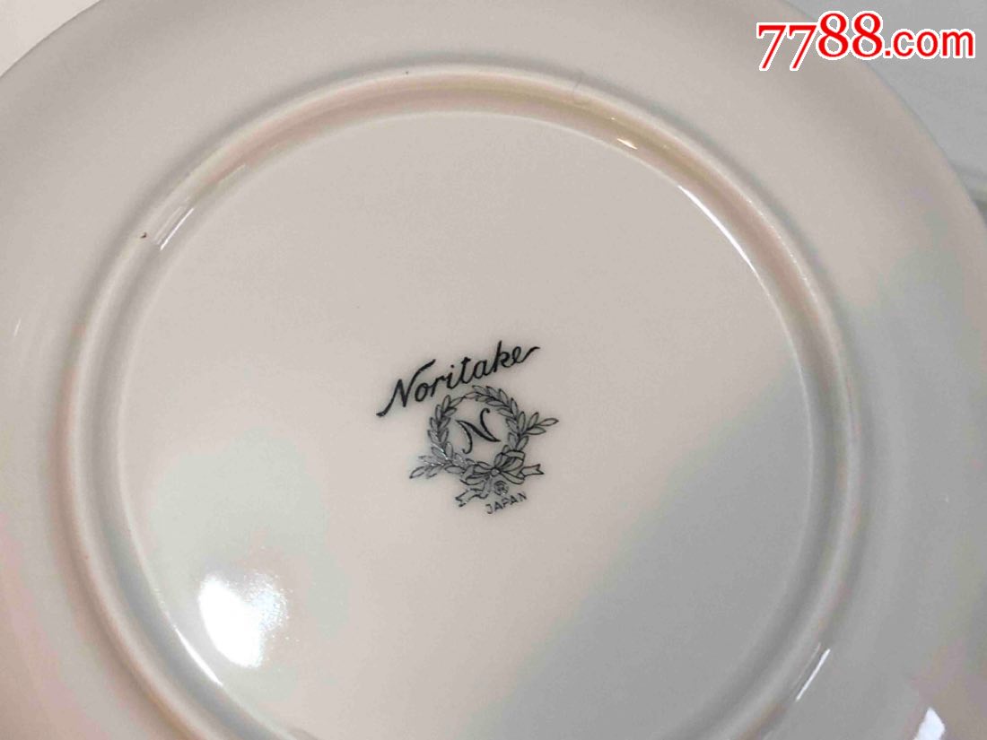 日本古瓷noritaker四季花碟大盘24cm小盘直径14cm新品原盒日本售价2