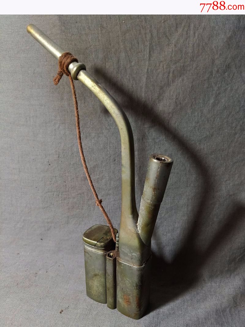 民国白铜水烟袋水烟斗老烟具包浆老到