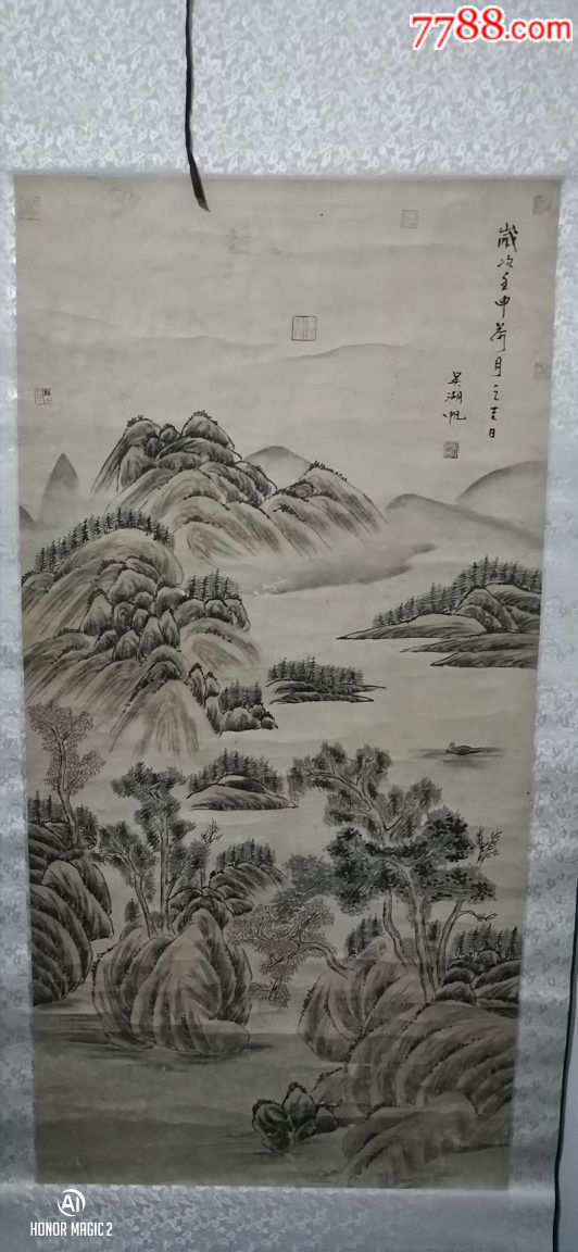 吴湖帆精品山水画_山水国画原作_瑞毅收藏【7788收藏__收藏热线】