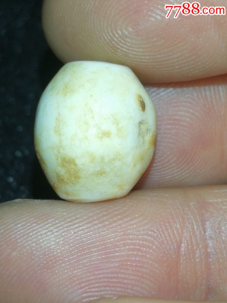 夏家店文化高古鸡骨白,天珠_第1张_7788天珠