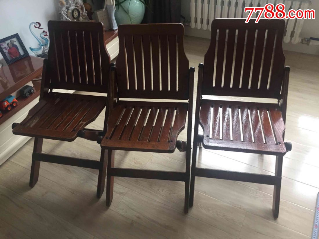 老电影院折叠椅子3把