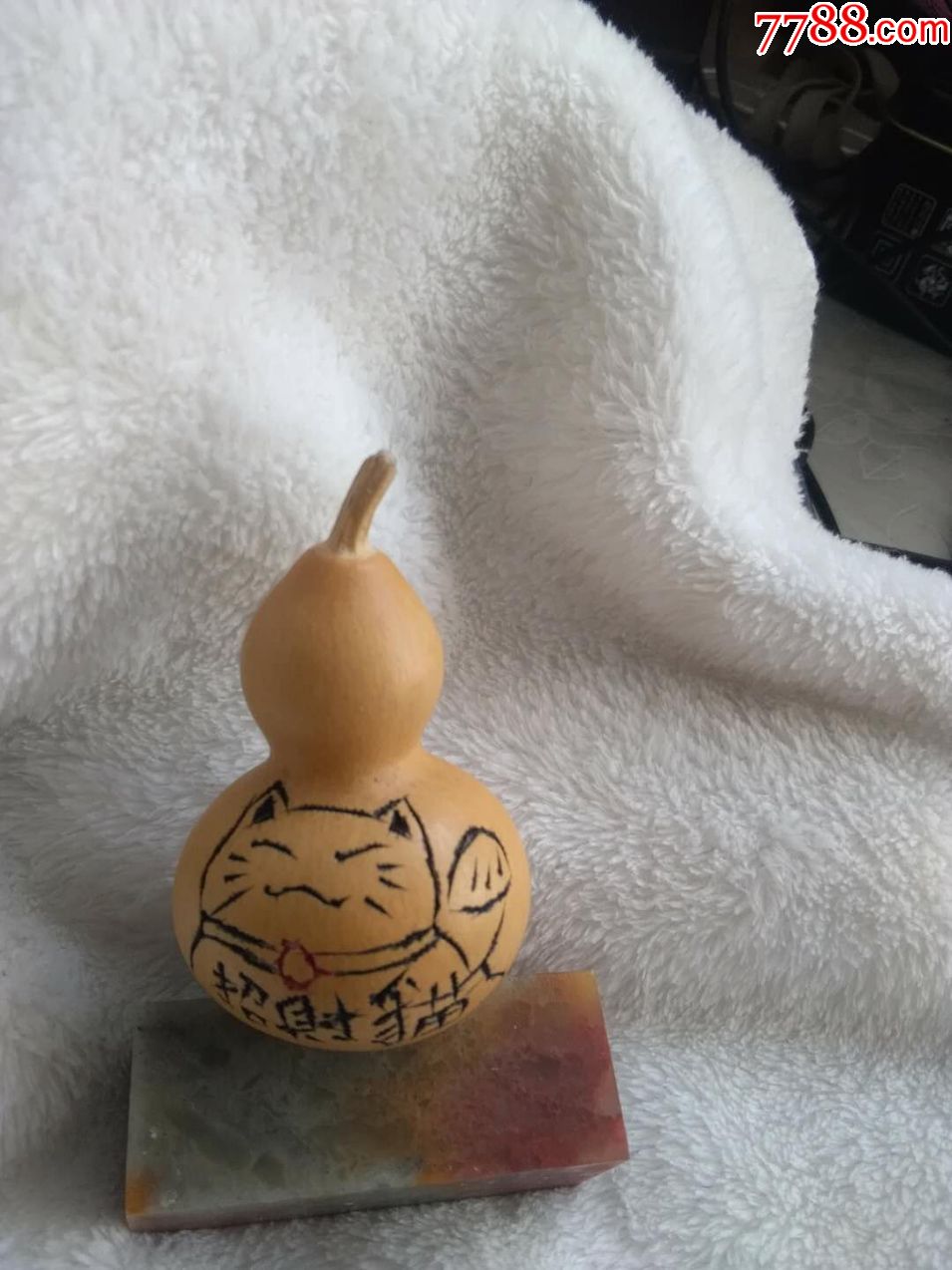 太原葫芦画山西葫芦画招财猫葫芦文玩葫芦手捻葫芦葫芦刻字