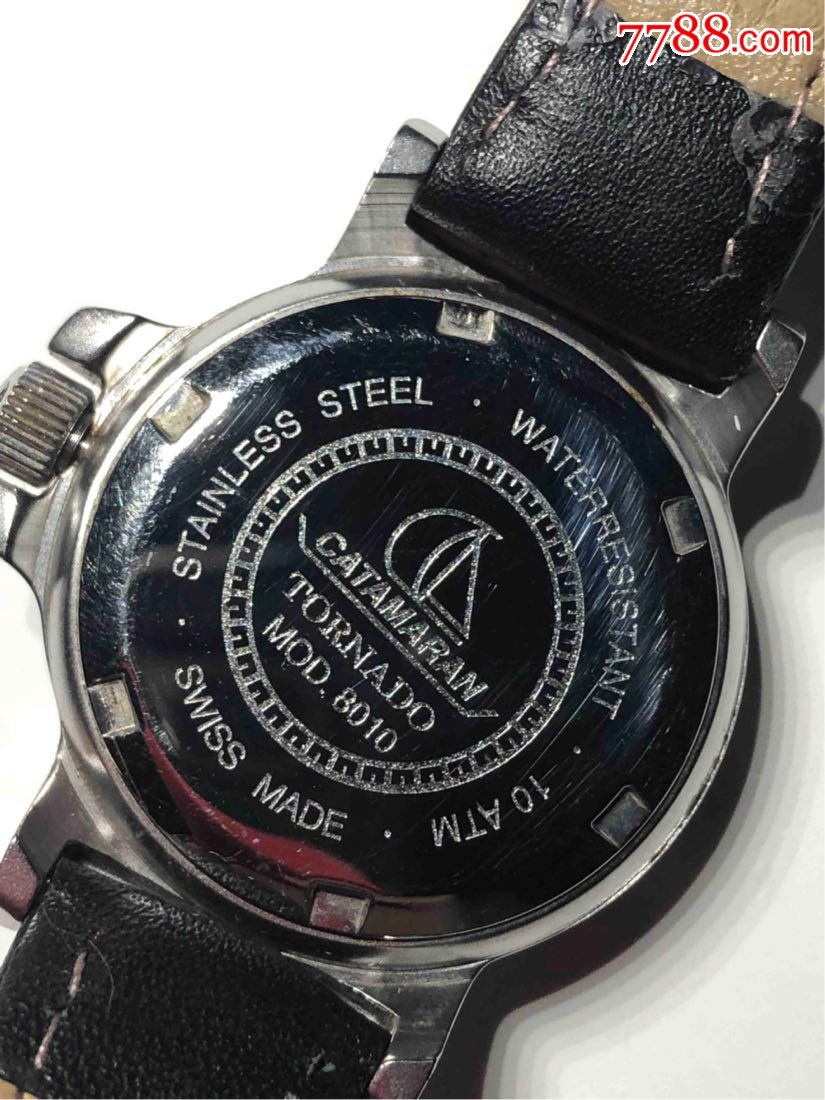 瑞士原装正品catamaran帆船手表夜光日历时尚女款表盘28mm厚10mm10