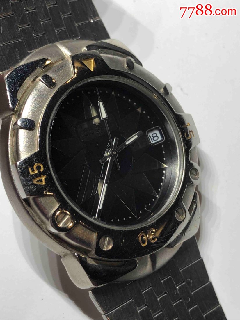 bossini堡狮龙石英男表表盘34mm厚9mm日本售价900人民币_手表/腕表_第