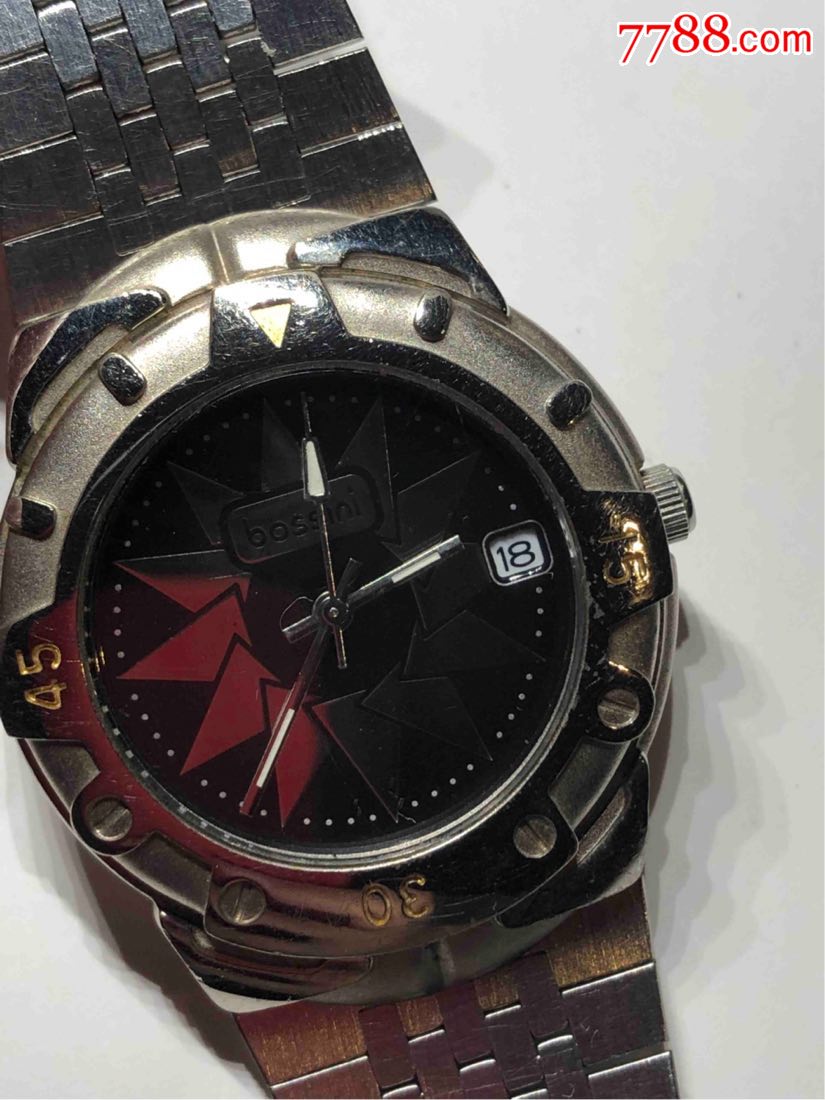 bossini堡狮龙石英男表表盘34mm厚9mm日本售价900人民币_手表/腕表_第