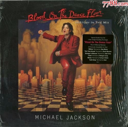 michaeljacksonlp迈克尔杰克逊赤色风暴