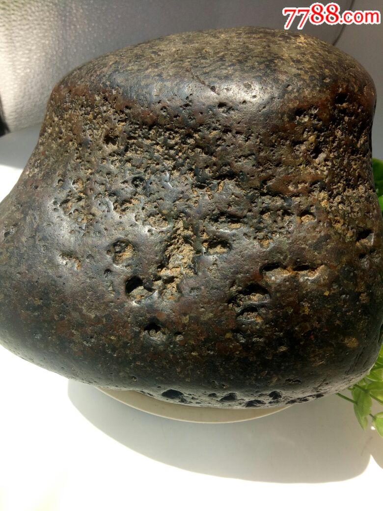 云南月亮五彩古铜陨石(铜印,强磁)