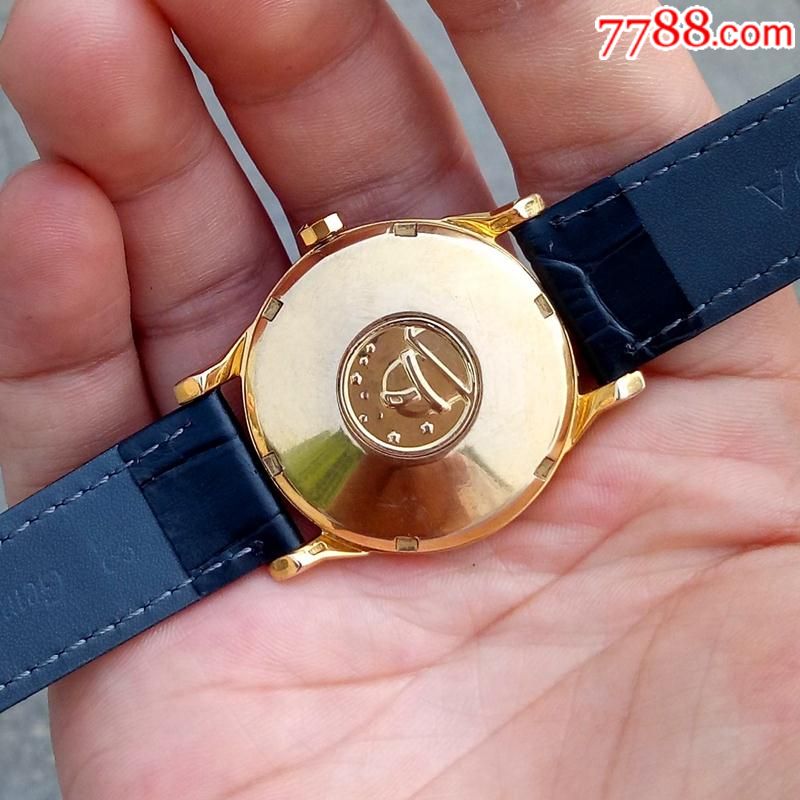 古董欧米茄18k-750实金曲耳八卦星座系列男士手表