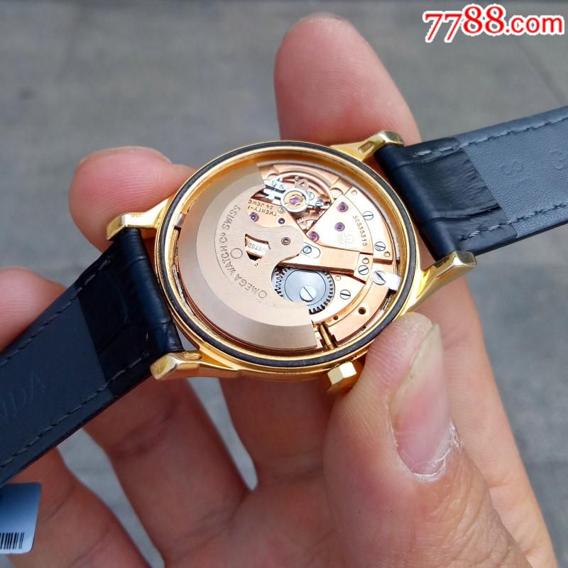 永远无法超越的世纪经典,古董欧米茄18k-750实金曲耳八卦星座系列男士