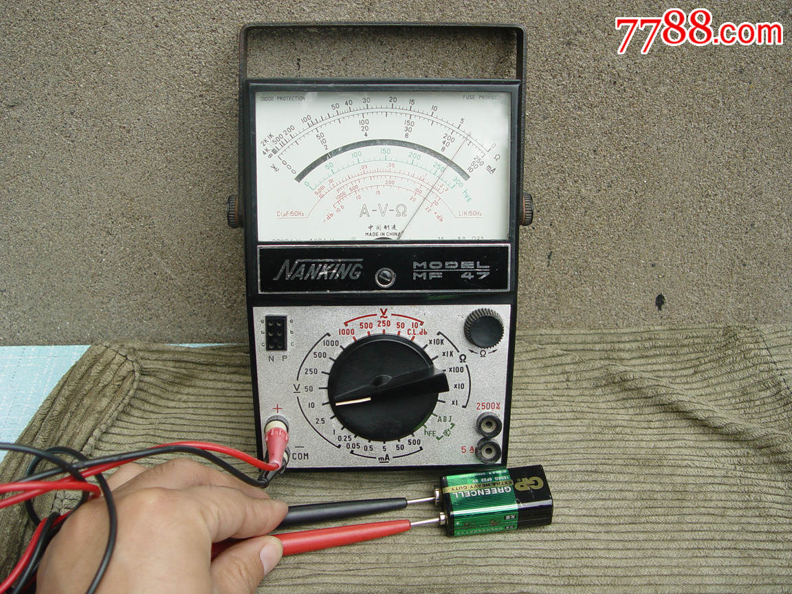 1981年-金蛋-mf47万用表--观赏品