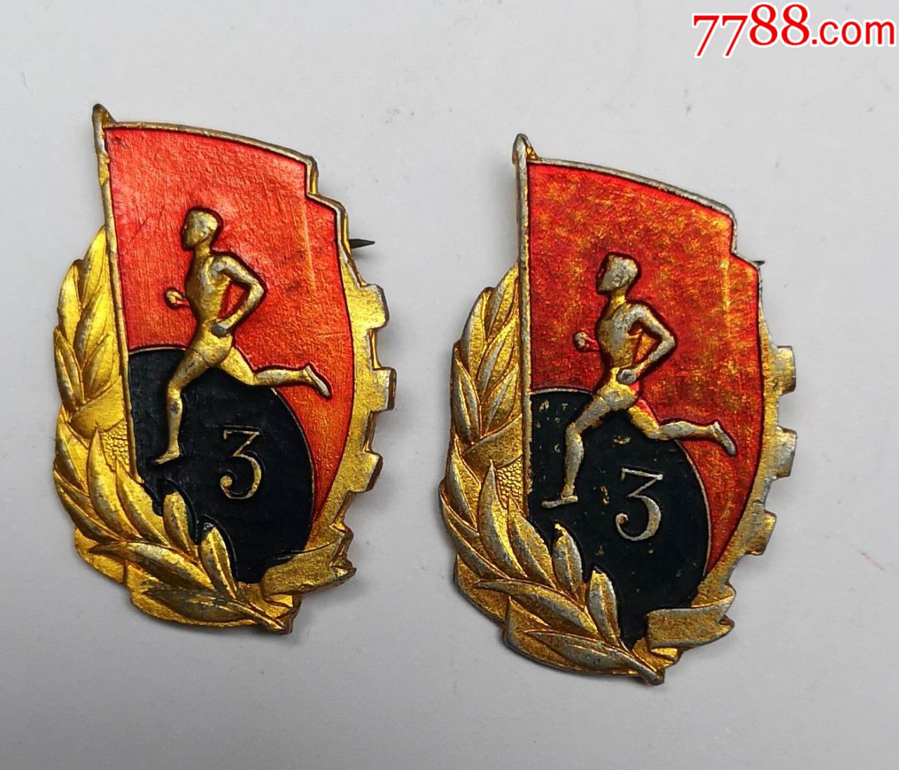 早期徽章:==跑步章一对==