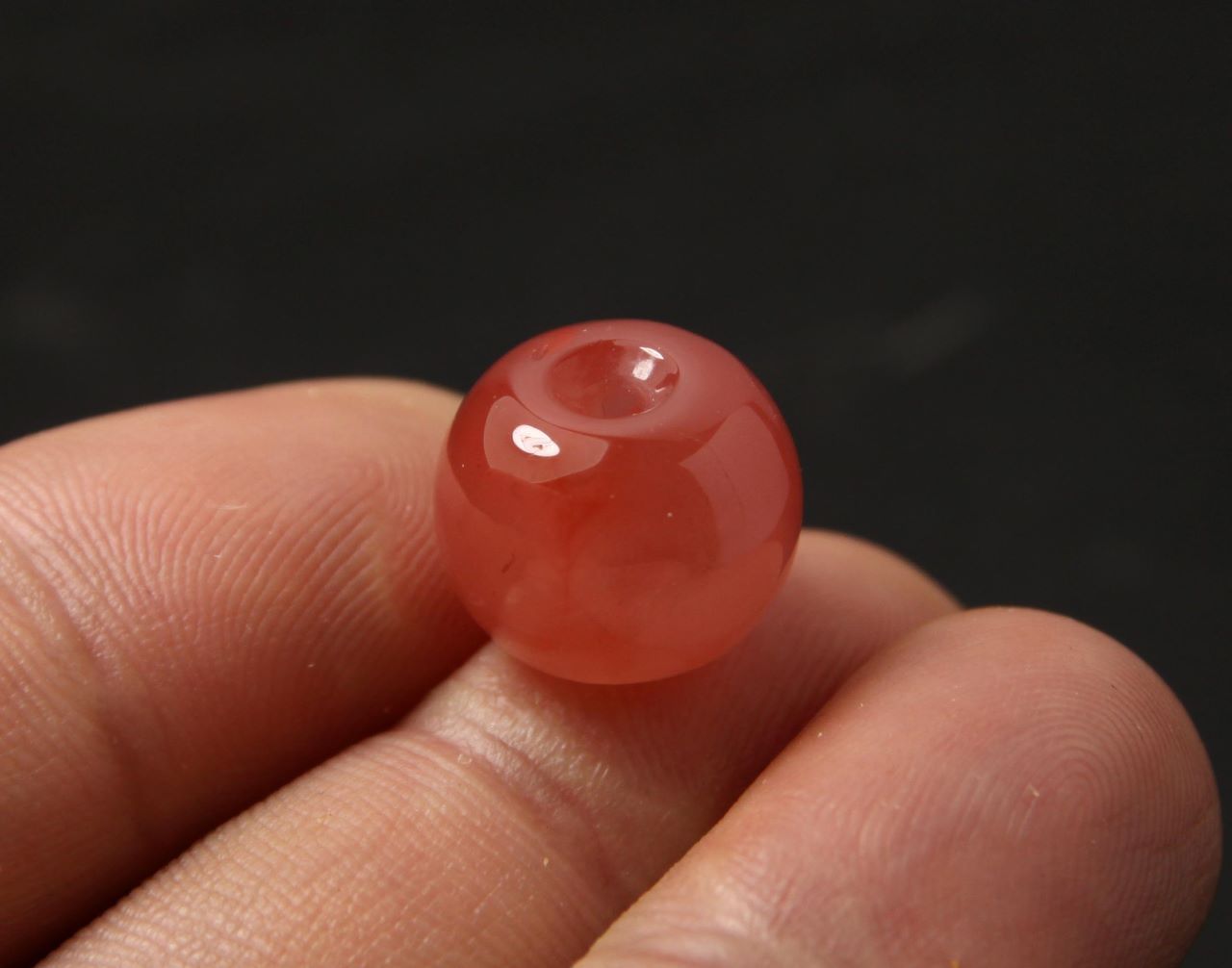 南红冰飘苹果珠