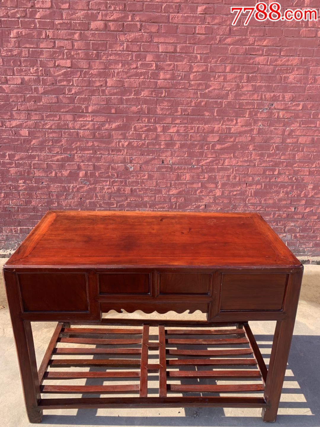 苏作民国血榉木书桌