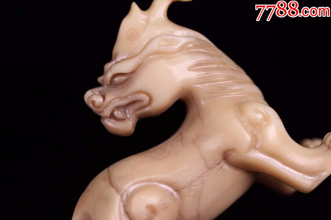 清寿山石"龙生九子"摆件一套