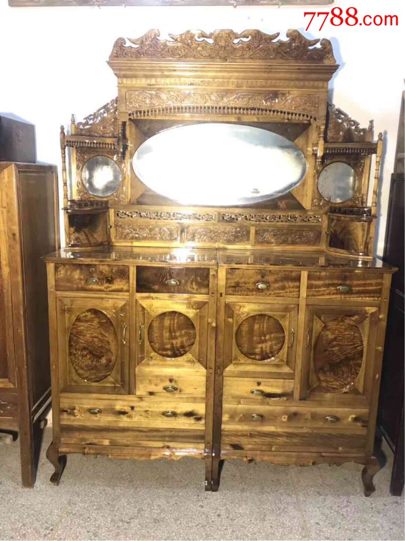 民国金丝楠木组合柜