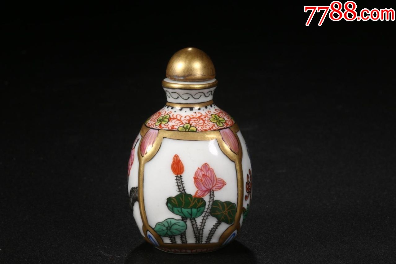 珐琅彩鼻烟壶