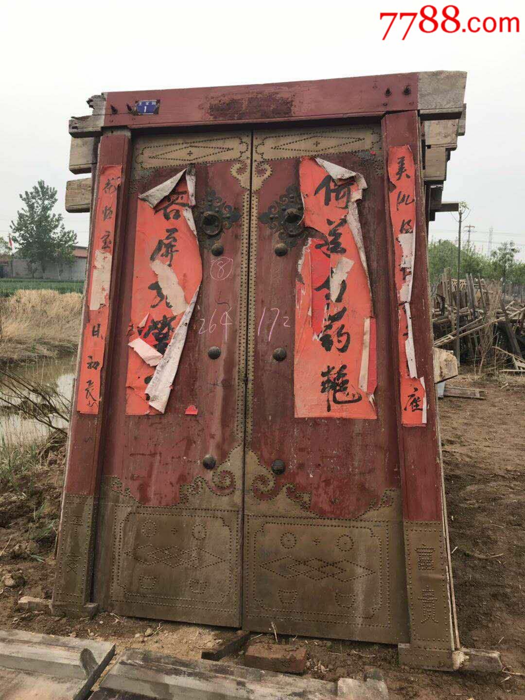 农村老大门农家院大门