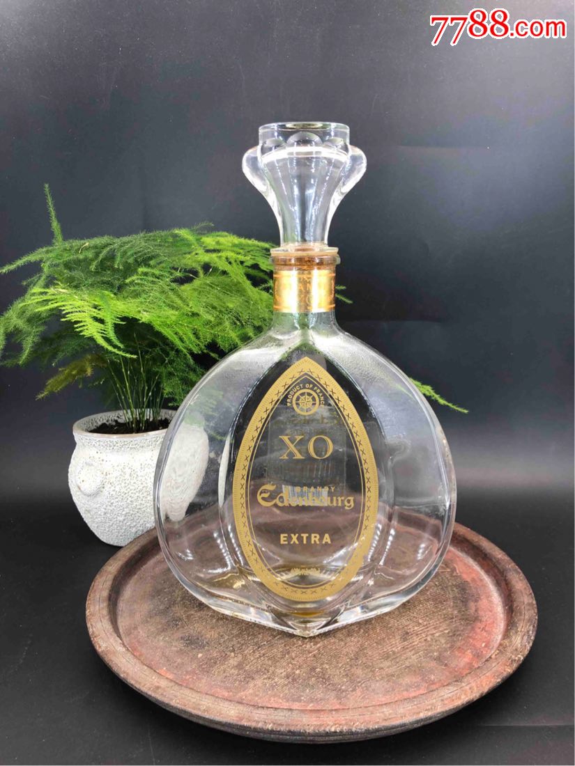 包邮空酒版外国洋酒瓶xo白兰地700ml-价格:28.