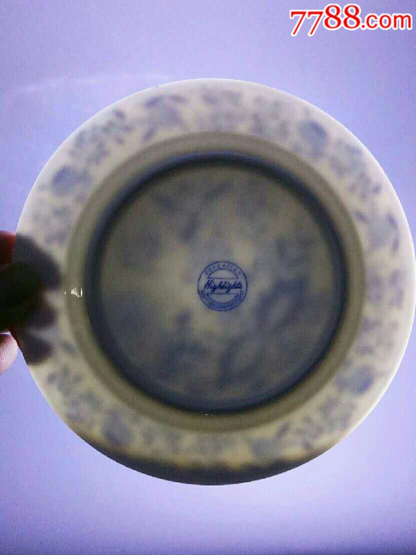 醴陵群力代工德国梅森洋葱平盘醴陵群力代工德国梅森洋葱花边平盘