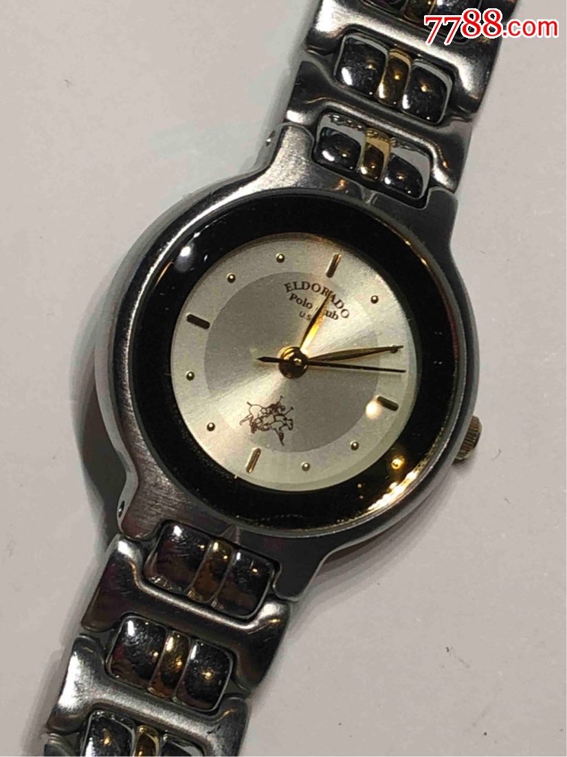 美国原装正品poloclub保罗手表石英女表表盘24.5mm厚7mm表带长16