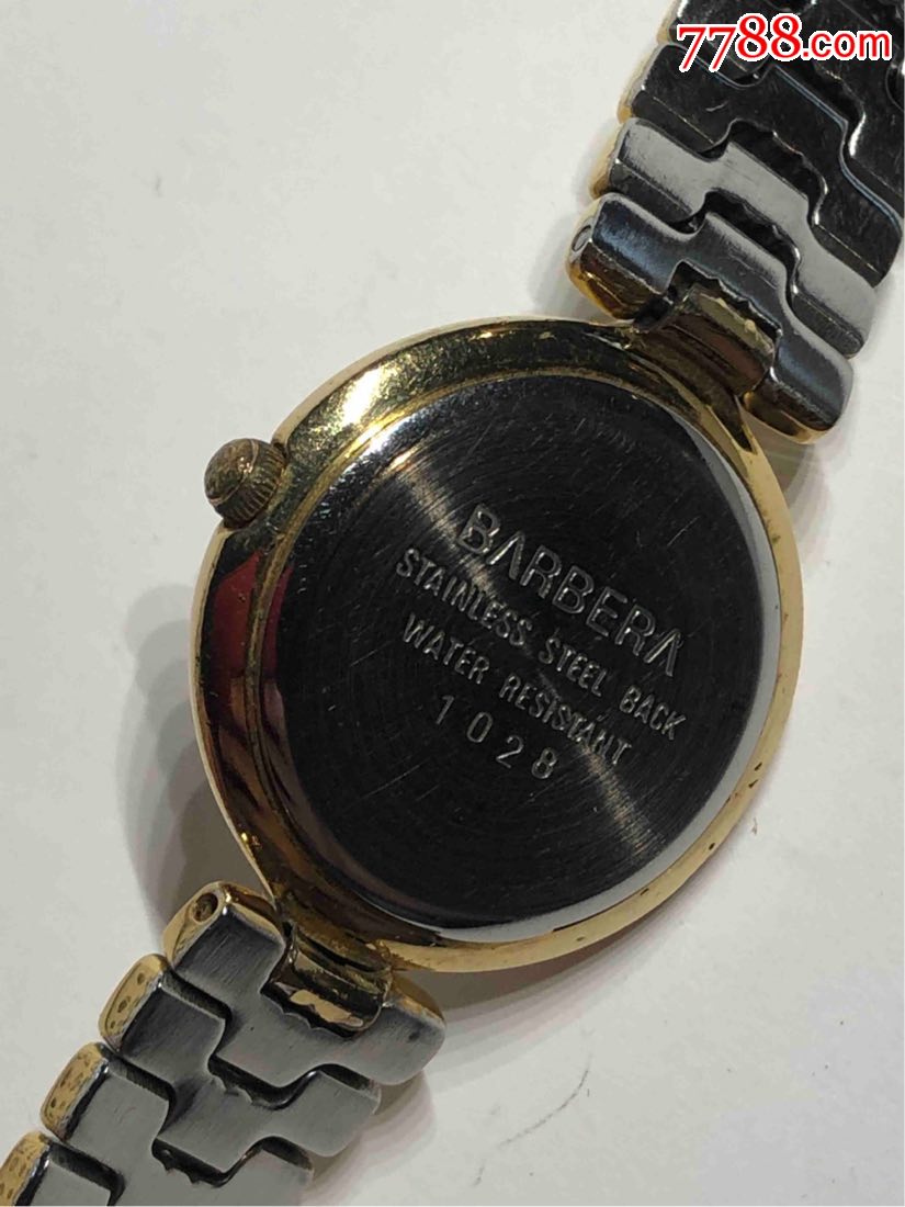 意大利品牌barbera巴伯拉石英女表瑞士机芯表盘23mm厚5.5mm表带长15