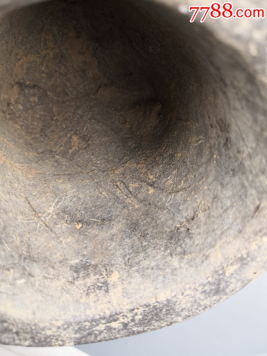 红山夏家店陶器三足立陶鬲_黑陶_鉴别图片_收藏价格_7788陶器收藏
